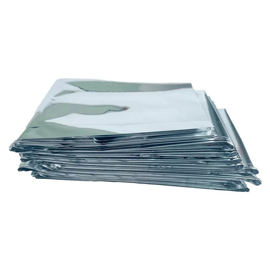 Emergency Mylar Thermal Blanket (3-Pack) – 63 in × 83 in Space Blanket for Hiking, Camping & Survival