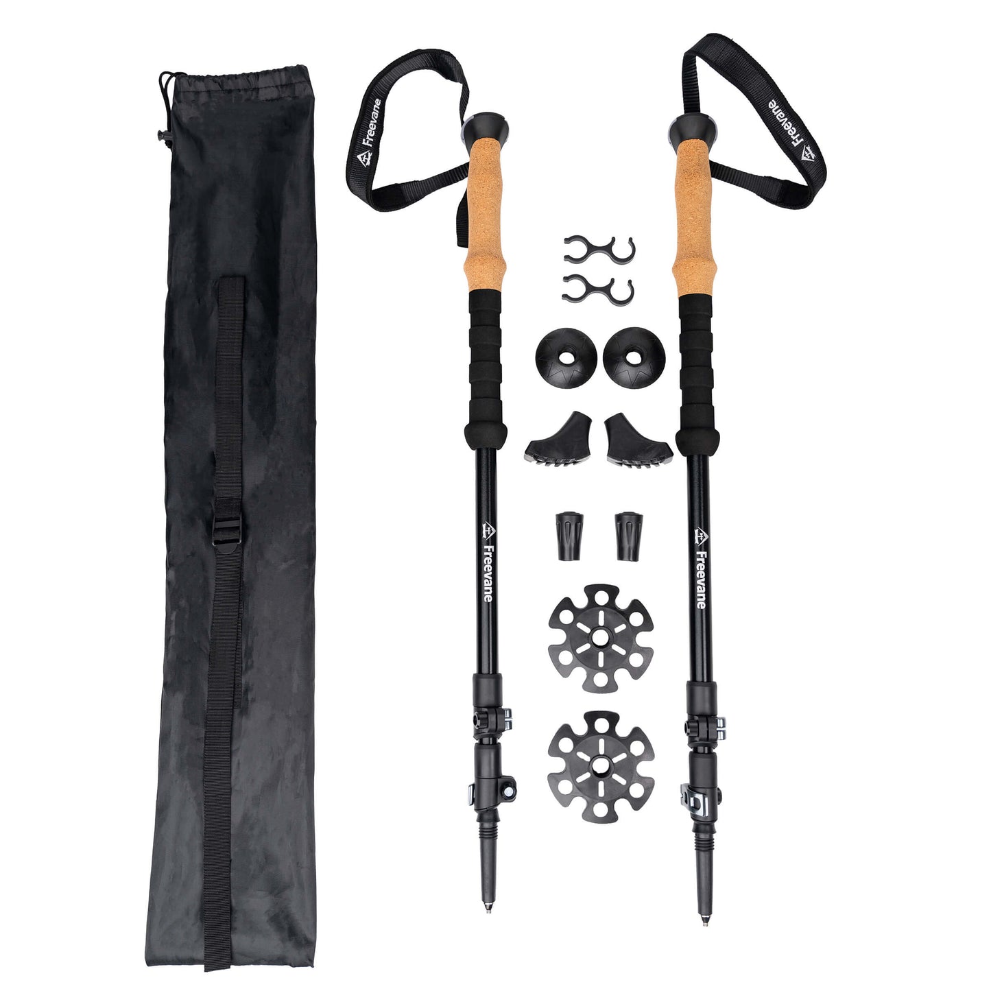 Aluminum Quick Lock Trekking Poles