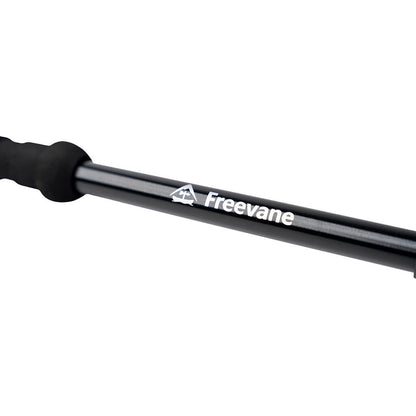7075 T6 aluminum shafts with 'Freevane' branding on a white background