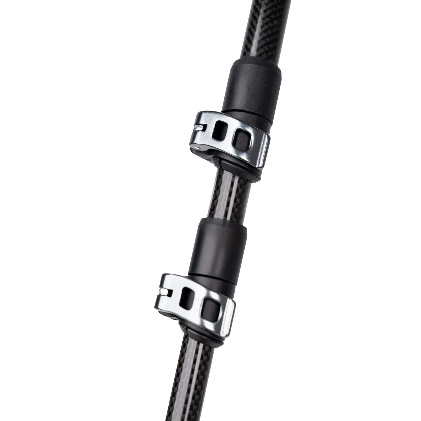 Freevane telescoping trekking pole metal quick locks