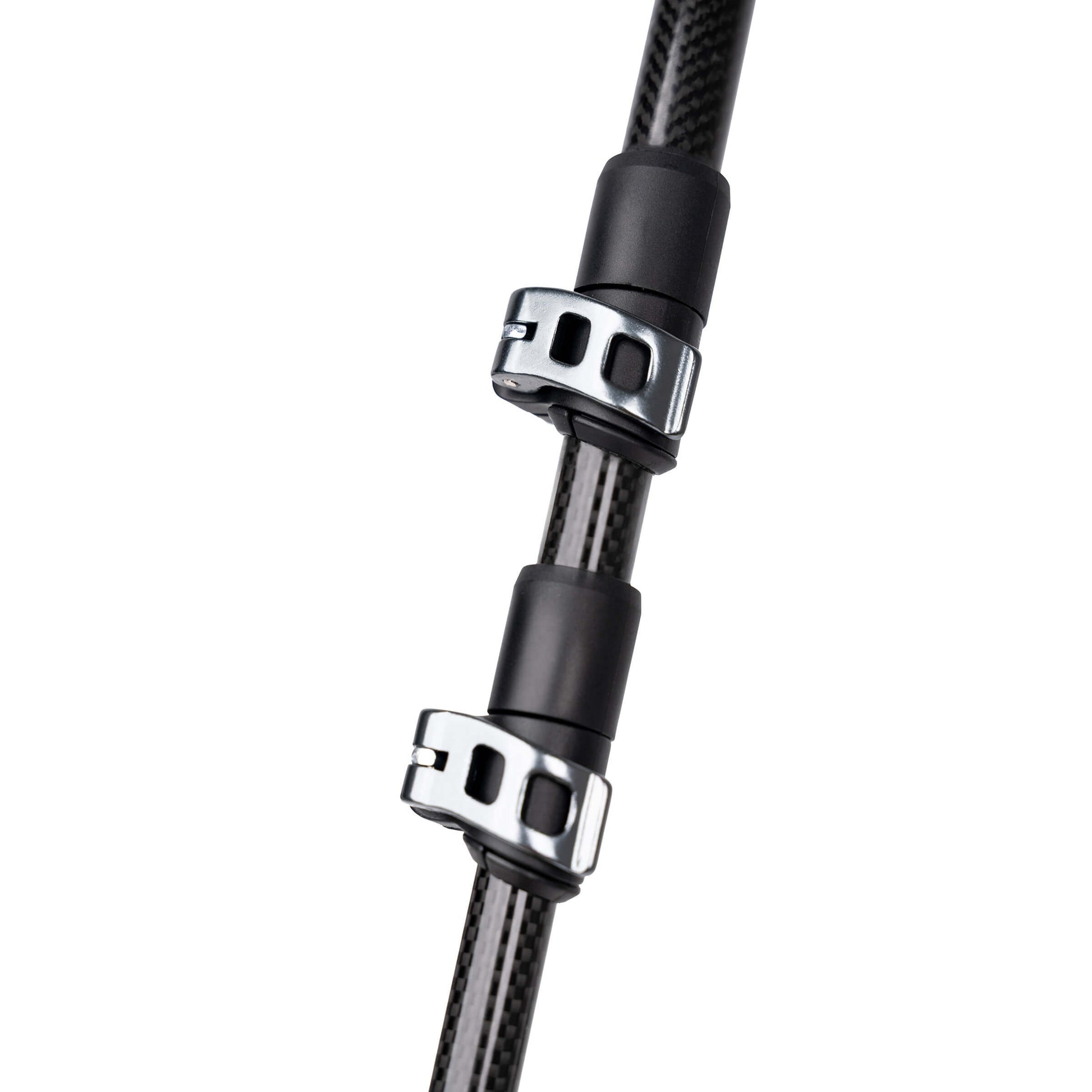 Freevane telescoping trekking pole metal quick locks