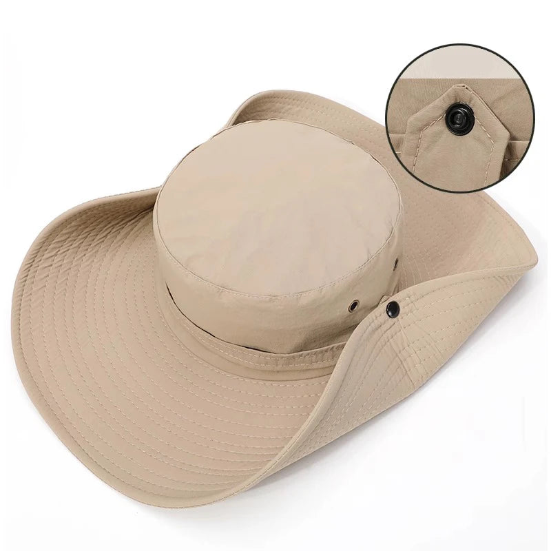 Men's Explorer Wide Brim Sun Hat - UPF 50+