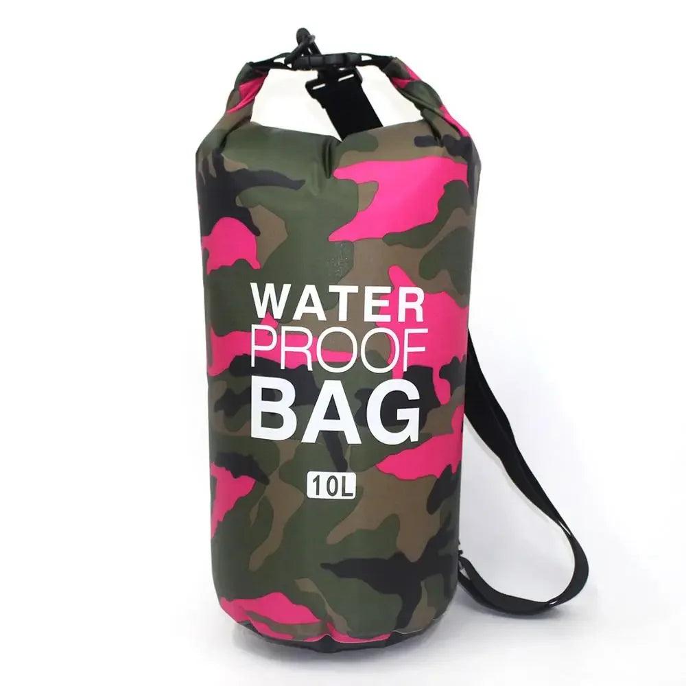 Waterproof Dry Bag 2–30L – Roll-Top Floating Sack for Kayaking, Hiking & Camping