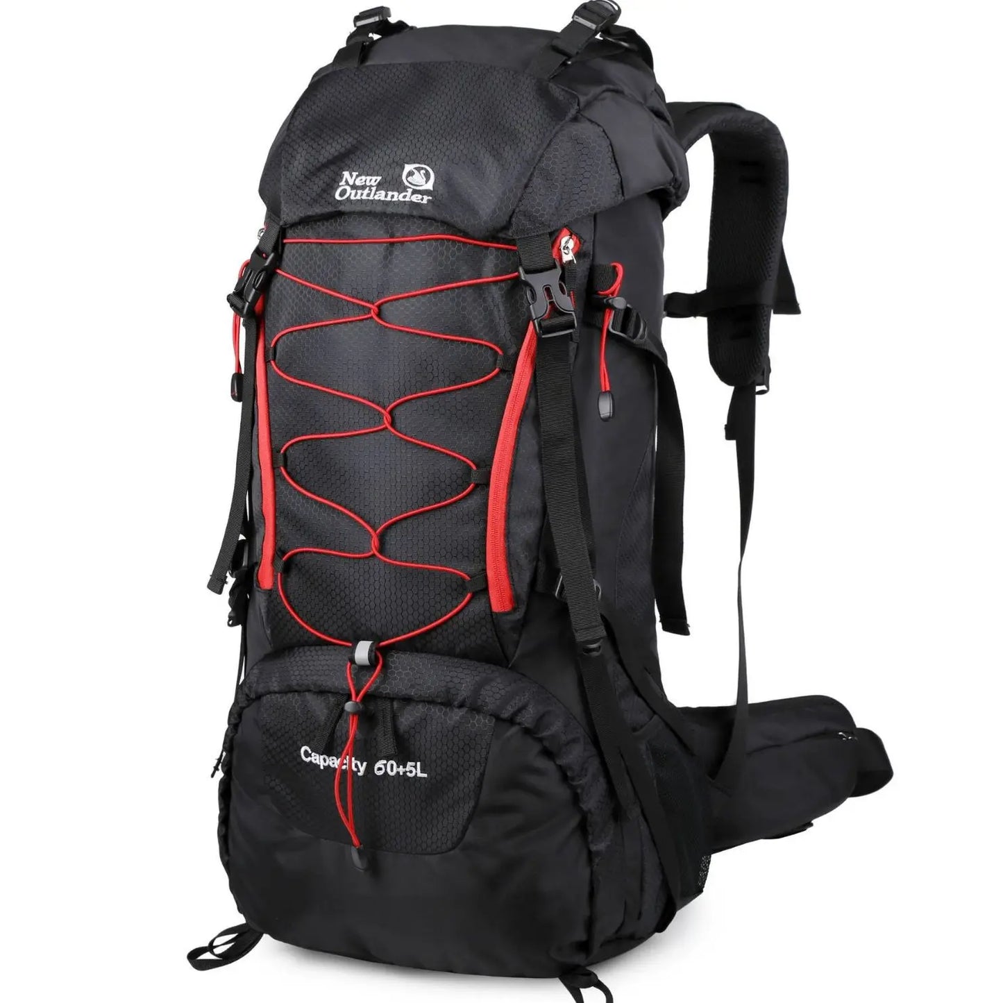 65L Lightweight Hiking Backpack – Waterproof Climbing & Trekking Pack for Camping and Travel