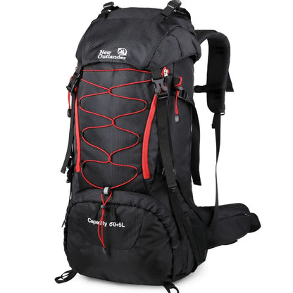 65L Lightweight Hiking Backpack – Waterproof Climbing & Trekking Pack for Camping and Travel