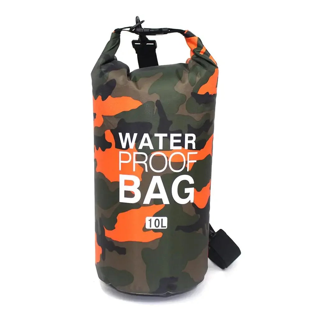 Waterproof Dry Bag 2–30L – Roll-Top Floating Sack for Kayaking, Hiking & Camping