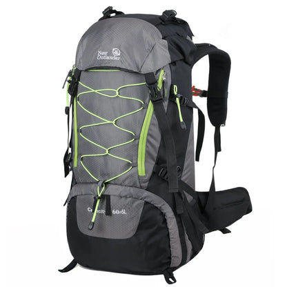 65L Lightweight Hiking Backpack – Waterproof Climbing & Trekking Pack for Camping and Travel
