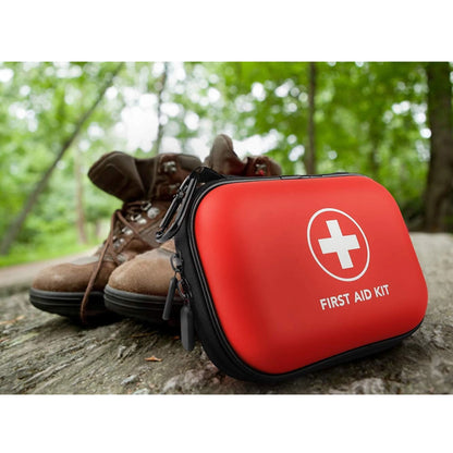 Compact First Aid Kit, Portable Emergency Medical Bag for Home, Travel, Camping & Hiking