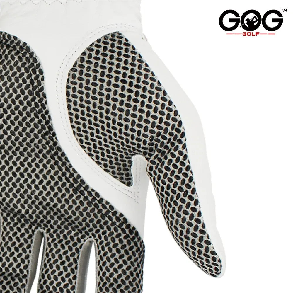 Genuine Leather Golf Gloves (Men)