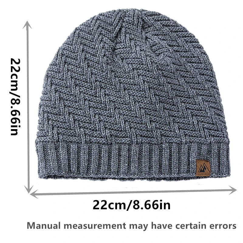 Thermal Knit Beanie (Fleece-Lined) — Unisex