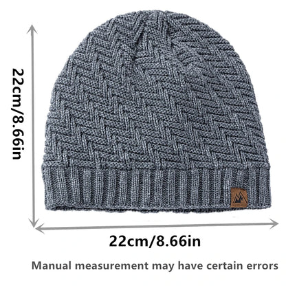 Thermal Knit Beanie (Fleece-Lined) — Unisex