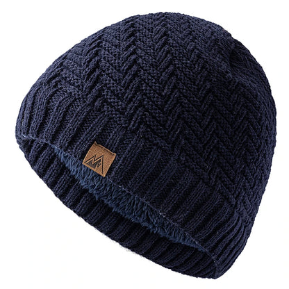 Thermal Knit Beanie (Fleece-Lined) — Unisex
