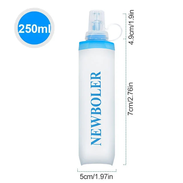 Collapsible Soft Water Bottle 150/250/300/500/750ml
