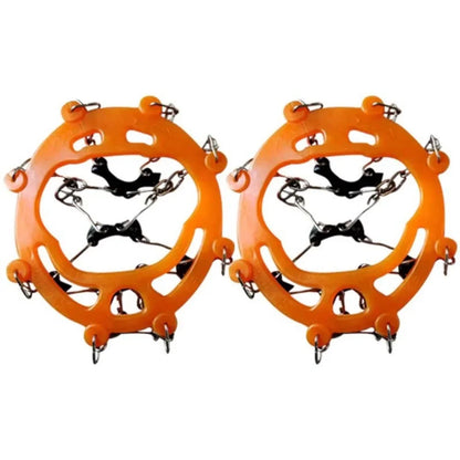 8-Spike Ice Cleats for Boots & Shoes