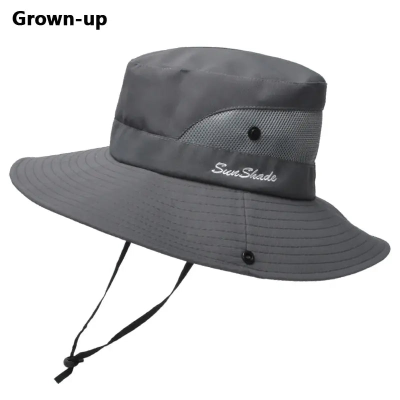 Women's Foldable Ponytail Sun Hat - UV Protection