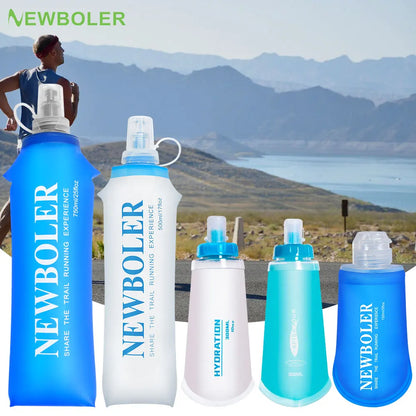 Collapsible Soft Water Bottle 150/250/300/500/750ml