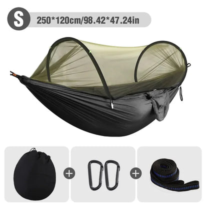 3-in-1 Camping Hammock Tent with Mosquito Net