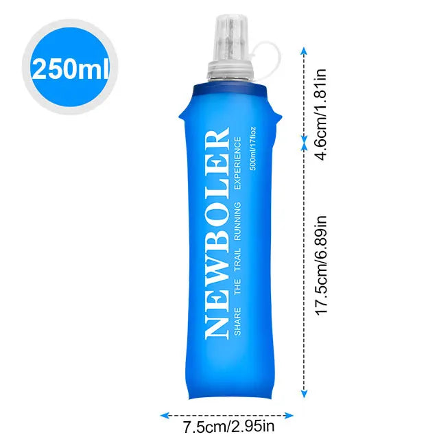 Collapsible Soft Water Bottle 150/250/300/500/750ml