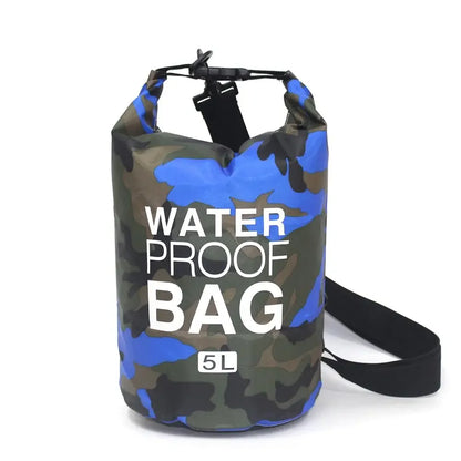 Waterproof Dry Bag 2–30L – Roll-Top Floating Sack for Kayaking, Hiking & Camping