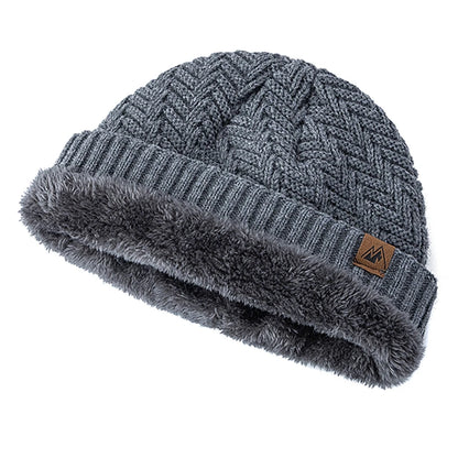 Thermal Knit Beanie (Fleece-Lined) — Unisex