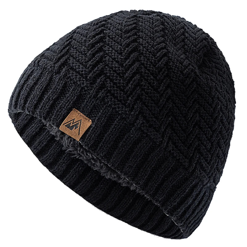 Thermal Knit Beanie (Fleece-Lined) — Unisex