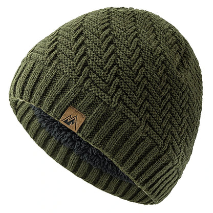 Thermal Knit Beanie (Fleece-Lined) — Unisex