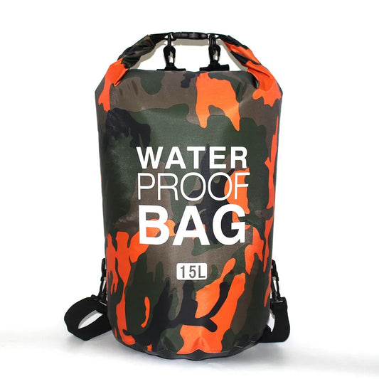 Waterproof Dry Bag 2–30L – Roll-Top Floating Sack for Kayaking, Hiking & Camping