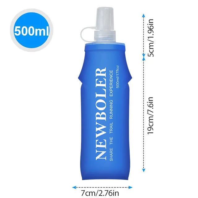 Collapsible Soft Water Bottle 150/250/300/500/750ml