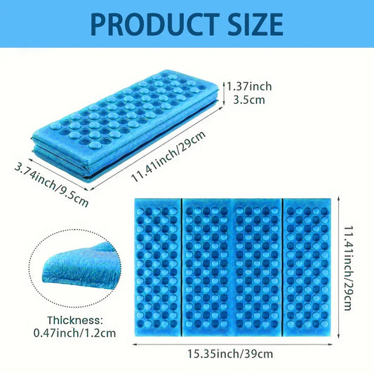 Foldable Camping Seat Pad (6-Fold) – XPE Foam Sitting Cushion