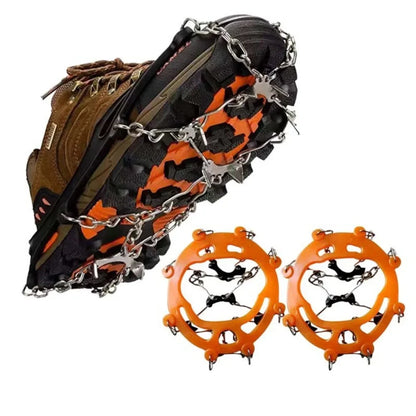 8-Spike Ice Cleats for Boots & Shoes