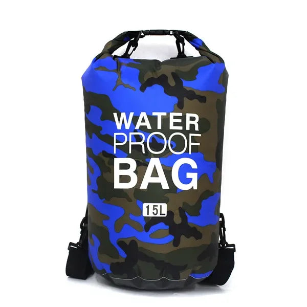 Waterproof Dry Bag 2–30L – Roll-Top Floating Sack for Kayaking, Hiking & Camping