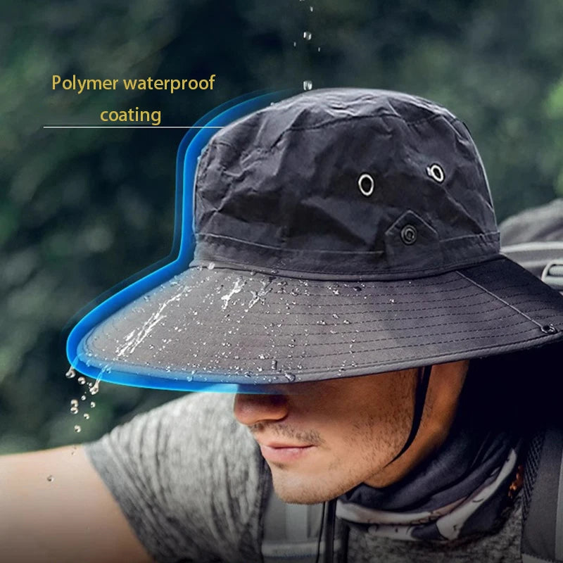 Men's Explorer Wide Brim Sun Hat - UPF 50+