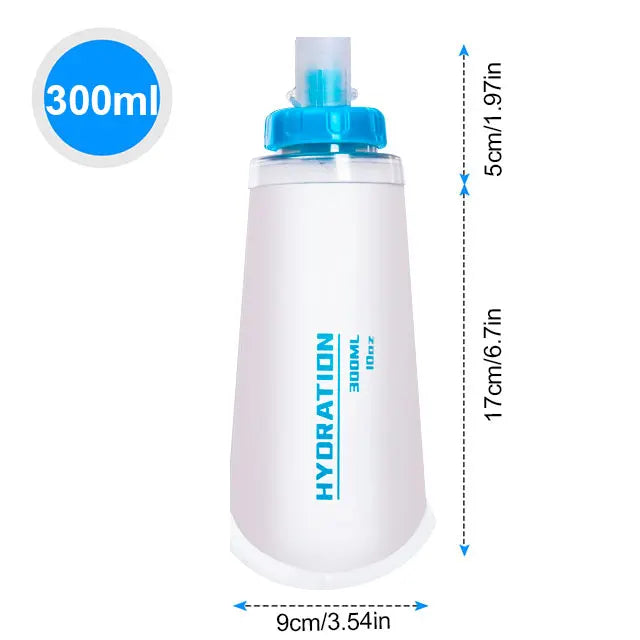 Collapsible Soft Water Bottle 150/250/300/500/750ml