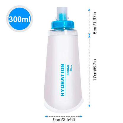 Collapsible Soft Water Bottle 150/250/300/500/750ml