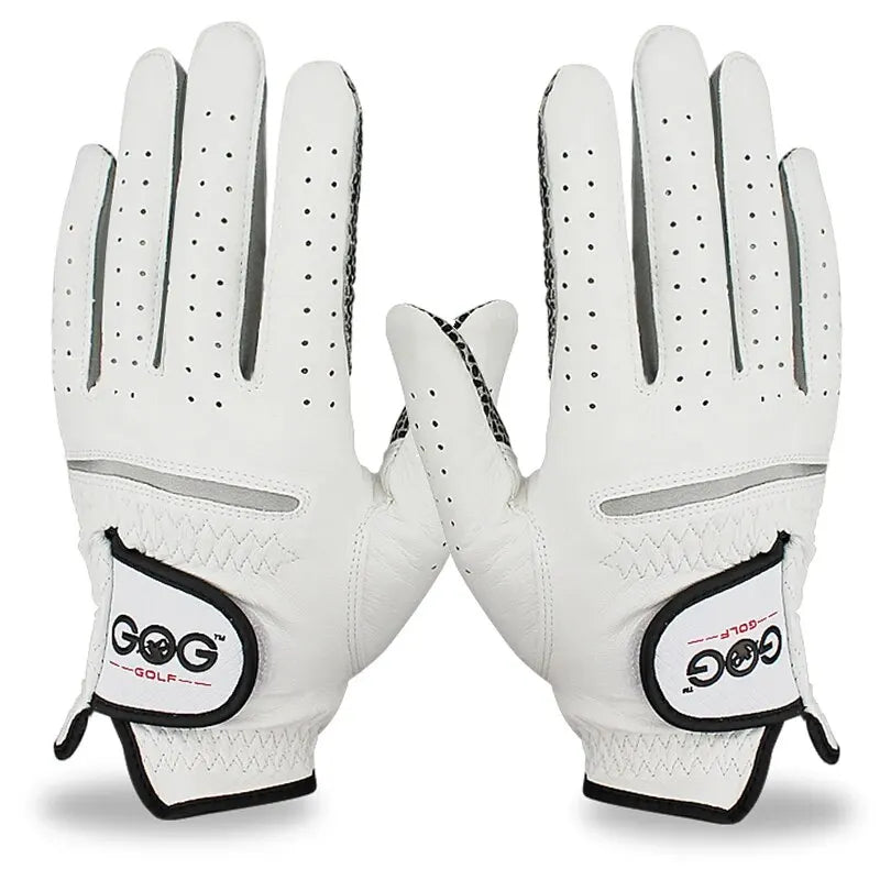 Genuine Leather Golf Gloves (Men)