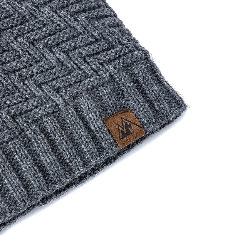 Thermal Knit Beanie (Fleece-Lined) — Unisex