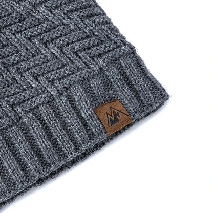 Thermal Knit Beanie (Fleece-Lined) — Unisex