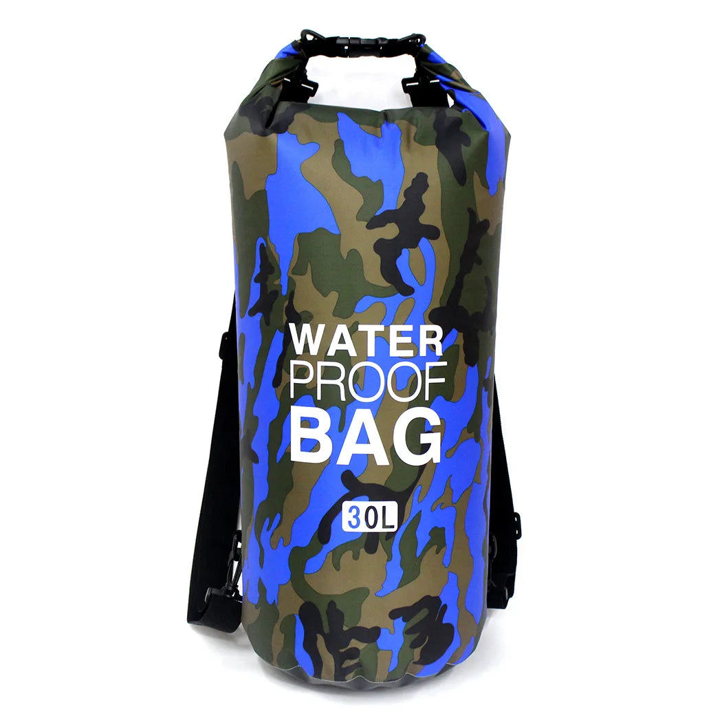Waterproof Dry Bag 2–30L – Roll-Top Floating Sack for Kayaking, Hiking & Camping