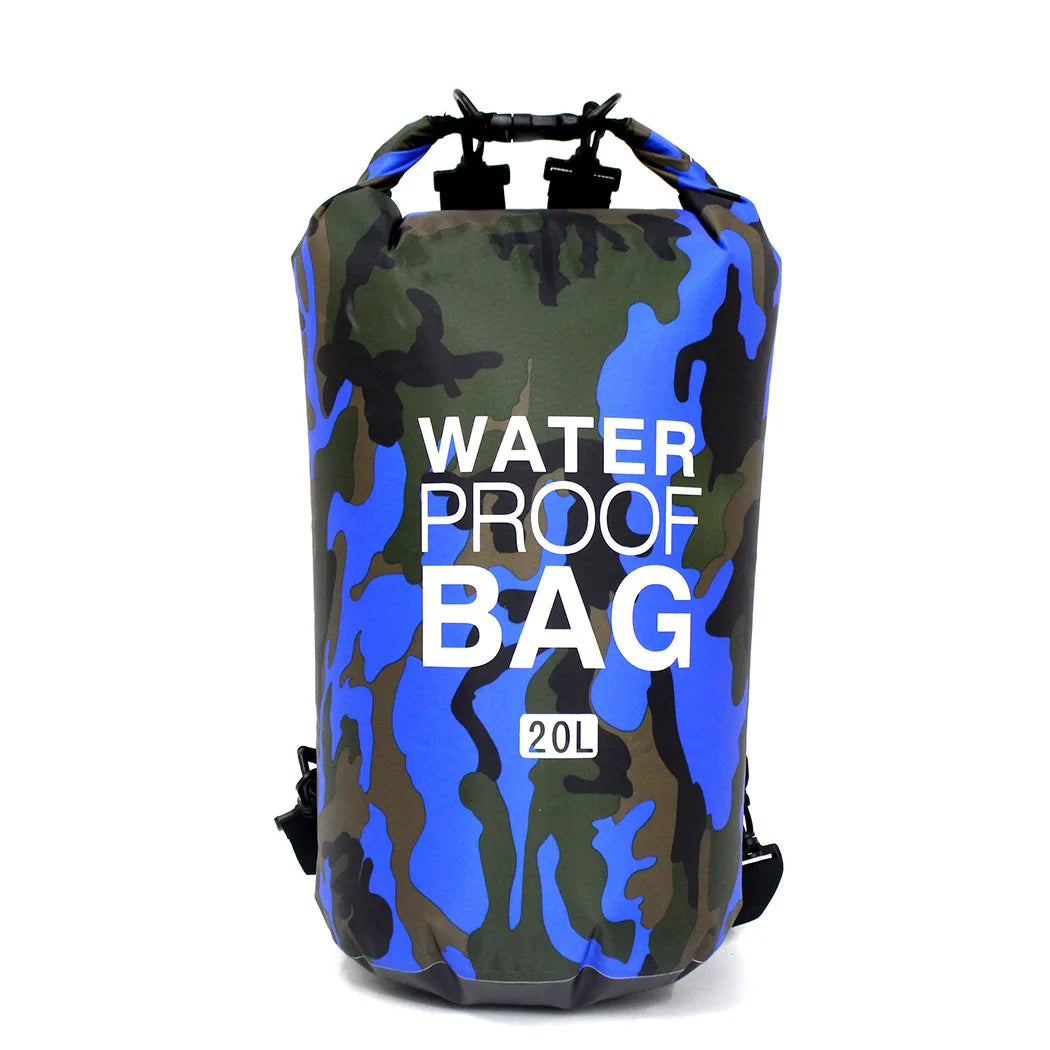 Waterproof Dry Bag 2–30L – Roll-Top Floating Sack for Kayaking, Hiking & Camping