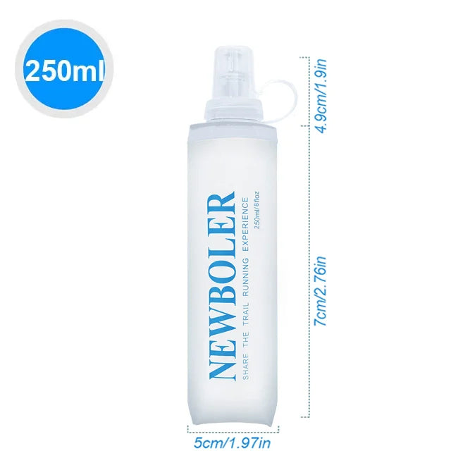 Collapsible Soft Water Bottle 150/250/300/500/750ml