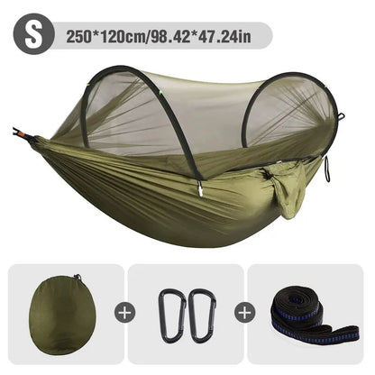 3-in-1 Camping Hammock Tent with Mosquito Net