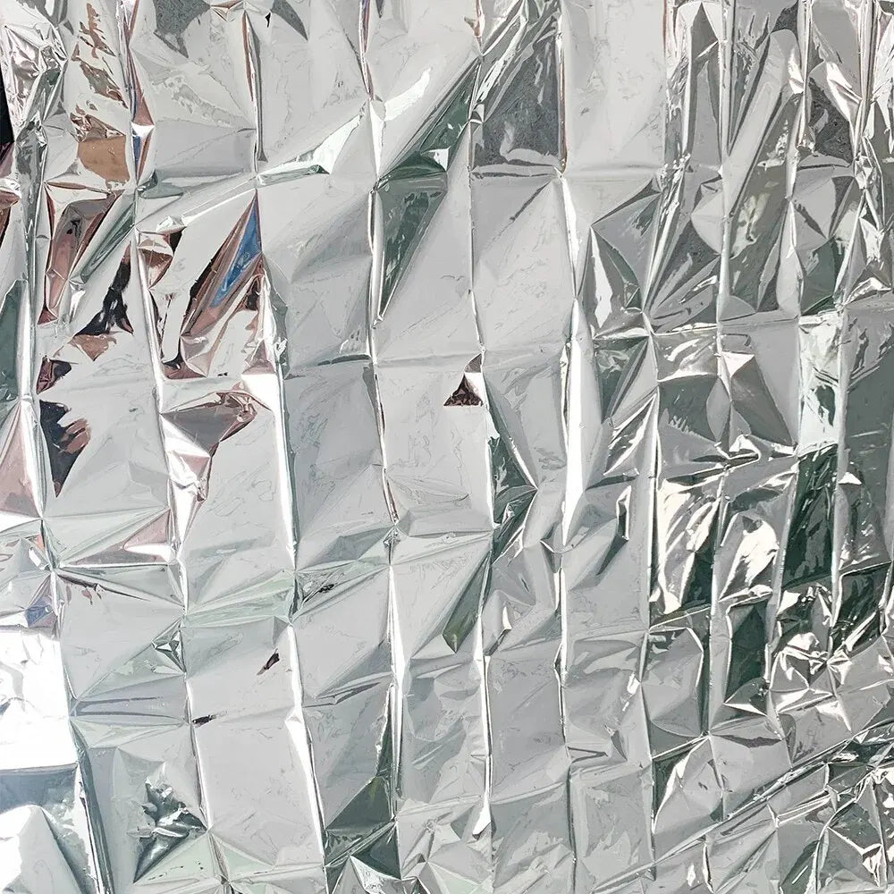 Emergency Mylar Thermal Blanket (3-Pack) – 63 in × 83 in Space Blanket for Hiking, Camping & Survival