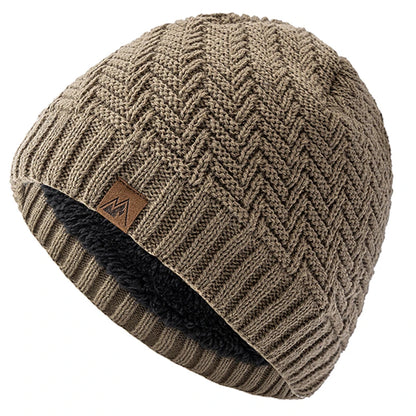 Thermal Knit Beanie (Fleece-Lined) — Unisex
